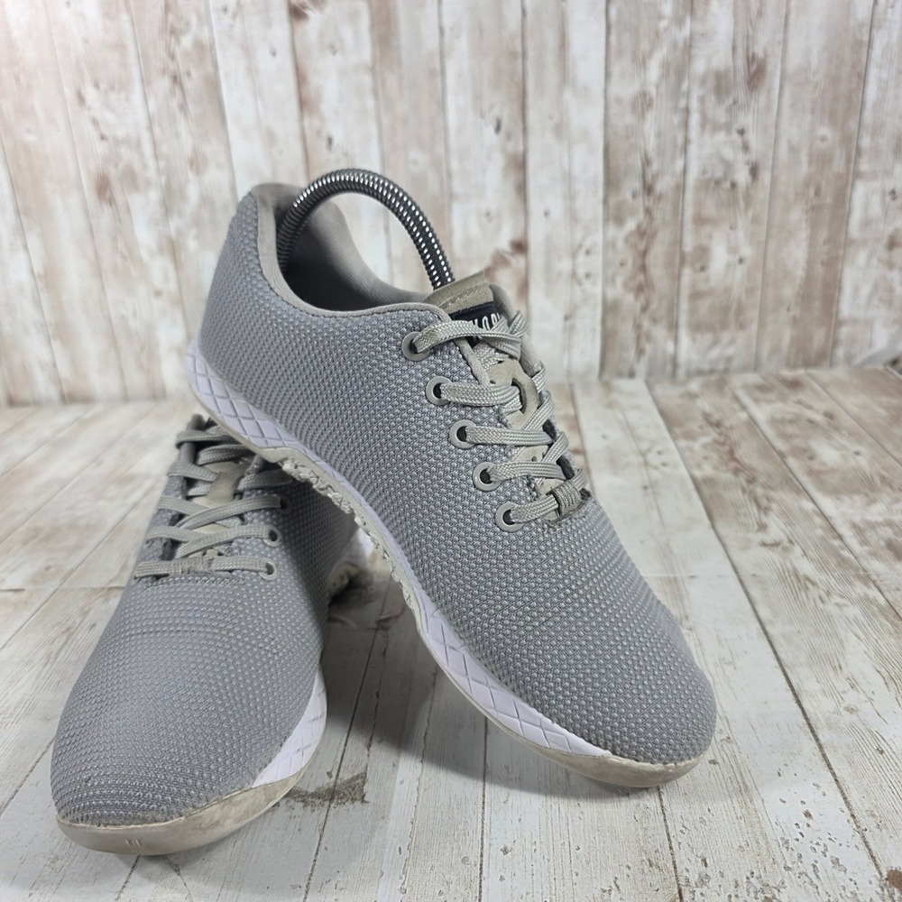 NOBULL Grey SuperFabric Trainer Womens 8.5 Mens 7 Low Top Cross Training Shoes - Picture 8 of 8